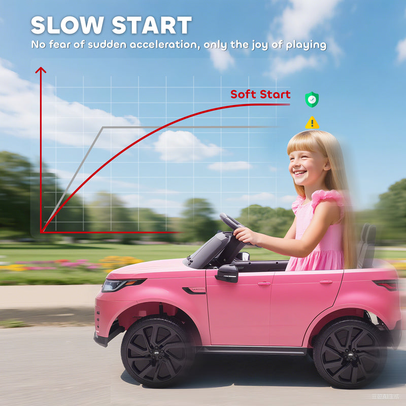 AIYAPLAY Land Rover Discovery Licensed 12V Kids Electric Car w/ Remote
