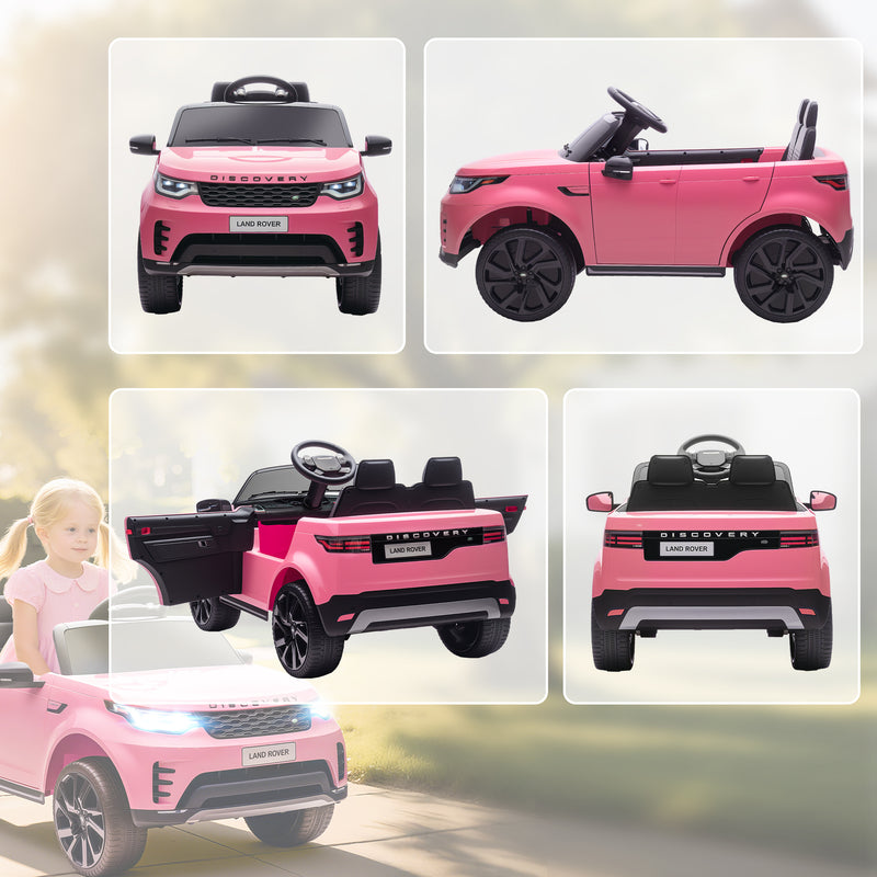 AIYAPLAY Land Rover Discovery Licensed 12V Kids Electric Car w/ Remote