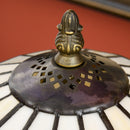 HOMCOM Decorative Table Lamp, For Bedroom Living Room, Bulb Not Included