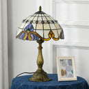 HOMCOM Decorative Table Lamp, For Bedroom Living Room, Bulb Not Included