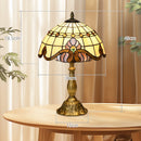HOMCOM Decorative Table Lamp, For Bedroom Living Room, Bulb Not Included
