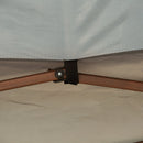 Outsunny Garden Folding Tent Heavy Duty Pop Up Gazebo for Party