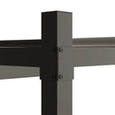 Outsunny 3 X 3(m) Pergola With Retractable Roof, 80mm Metal Column