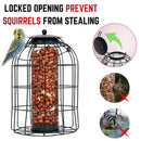 Wild Bird Hanging Nut Feeder with Squirrel Guard