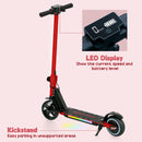 SPORTNOW Folding Electric Scooter W/ LED Lights And Display