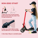 SPORTNOW Folding Electric Scooter W/ LED Lights And Display