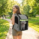 PawHut Dog Carrier Backpack Expandable for Small Puppy Cat for Travel Hiking