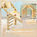AIYAPLAY 3 In 1 Kids Climbing Set, Foldable Toddler Climbing Toys With Ramp