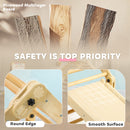 AIYAPLAY 3 In 1 Kids Climbing Set, Foldable Toddler Climbing Toys With Ramp