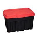 11L/37L/140L Black and Red Small Tuff Stackable Storage Box with Lid and Carry Handles