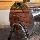 Portable Barrel Style Charcoal Camping Barbecue / BBQ