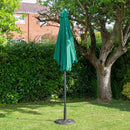 Samuel Alexander 2.7m Havana Garden Patio Parasol with Crank Handle in Green