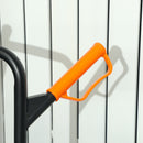 DURHAND Climbing Stairs Trolley Hand Trucks 6-Wheels Foldable Load Cart Steel