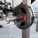 SPORTNOW 2 x Olympic Weight Plates, Weight Plate Discs with Tri-Grips