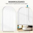 HOMCOM Sideboard With Adjustable Shelves & Doors For Living Room, White