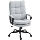 HOMCOM Fabric Office Chair, Computer Desk Chair For Home,