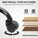 HOMCOM Fabric Office Chair, Computer Desk Chair For Home,