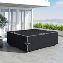Outsunny Outdoor Furniture Protective Cover, Black