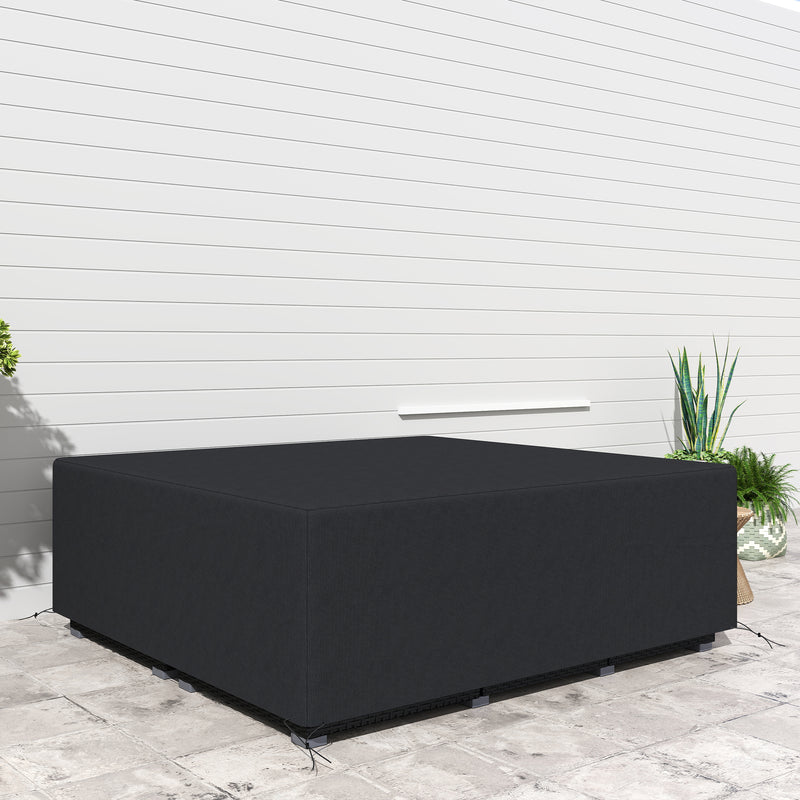 Outsunny Outdoor Furniture Protective Cover, Black