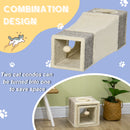 PawHut Cat Tunnel, Cat Play Tube for Indoor Kittens, Puppies, Rabbits