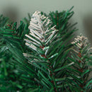 2.7m Snow Tipped Christmas Garland with Pine Cones and Mixed Needles