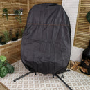 Samuel Alexander Double Egg Garden Chair Covers Waterproof Protective Outdoor Anti UV Windproof Heavy Duty Swing Chair Cover With Zipper For Egg Chair