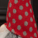 34cm Festive Gonk Cuddly Santa Indoor Christmas Plush Decoration in Polka Dot Hat