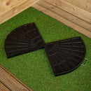 14kg Black Hanging Banana Cantilever Garden Parasol Base Weight