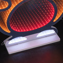 60cm Light up Christmas Robin Infinity Light with Multi-Coloured LEDs