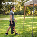 Outsunny 8 Pack Gazebo Sand Weights Bags, 40 Kg Heavy Duty Sandbags, Black