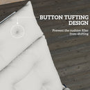 Outsunny Sun Lounger Cushion Only, Garden Lounge Chair Cushion