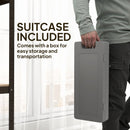 HOMCOM 6kg Dumbbell Set, Weights Fitness Dumbbells, Pink, Purple, Brown