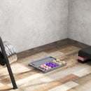 HOMCOM 6kg Dumbbell Set, Weights Fitness Dumbbells, Pink, Purple, Brown