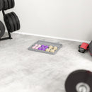 HOMCOM 6kg Dumbbell Set, Weights Fitness Dumbbells, Pink, Purple, Brown