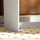 HOMCOM Compact Computer Table With Keyboard Tray And Drawer