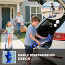 AIYAPLAY Electric Scooter for Ages 6-14, with Colourful Light