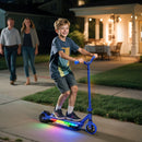 AIYAPLAY Electric Scooter for Ages 6-14, with Colourful Light