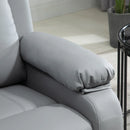 HOMCOM Power Lift Reclining Chair with Remote - Grey