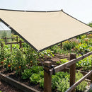 Outsunny Sun Shade Sail With UV Protection Beige