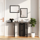 HOMCOM 30 x 40 cm Wall Bathroom Mirror, Vanity Mirror, Set of 2, Black