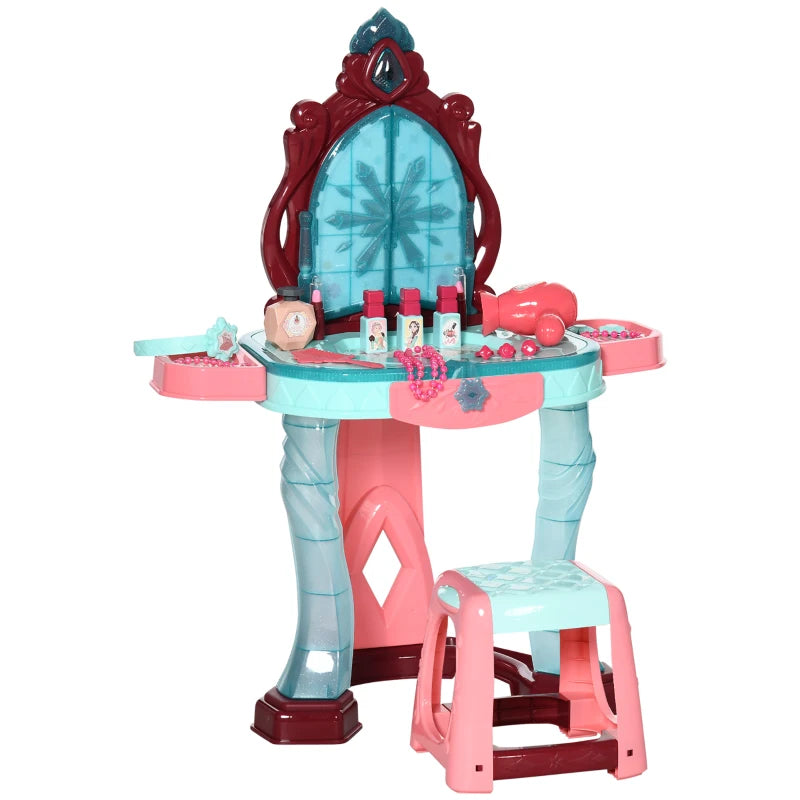 AIYAPLAY Dressing Table Playset - Blue & Pink