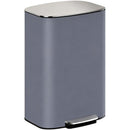 HOMCOM Pedal Bin With Soft-Close Lid, 50L Kitchen Bin With Carry Handle Grey