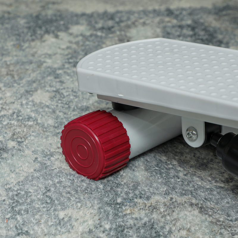 SPORTNOW Mini Stepper Machine with LCD Monitor and Non-Slip Pedals