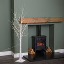 1.5m (5ft) Light up Christmas Birch Tree with 64 Warm White LEDs