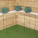 Tom Chambers Urban Metal Herbaceous Garden Plant Support Ring Large 40cm x 60cm