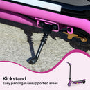 AIYAPLAY Electric Scooter for 6-14 with Dual Brakes & Colourful Light