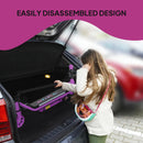 AIYAPLAY Electric Scooter for 6-14 with Dual Brakes & Colourful Light