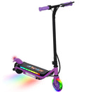 AIYAPLAY Electric Scooter for 6-14 with Dual Brakes & Colourful Light