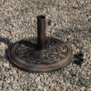 Samuel Alexander 9kg Heavy Duty Bronze Cast Iron Effect Garden Parasol Base