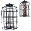 Wild Bird Fat Ball Feeder with Squirrel Guard